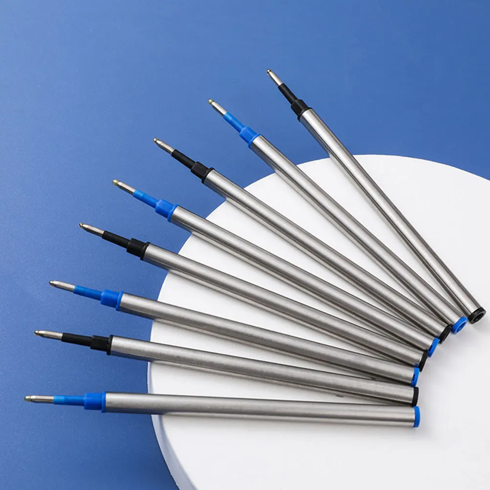 

10Pcs Smooth Writing Gel Pen Refills Metal Body Resistant to Smudging Ideal for Student Office Artist Journaling Sketching