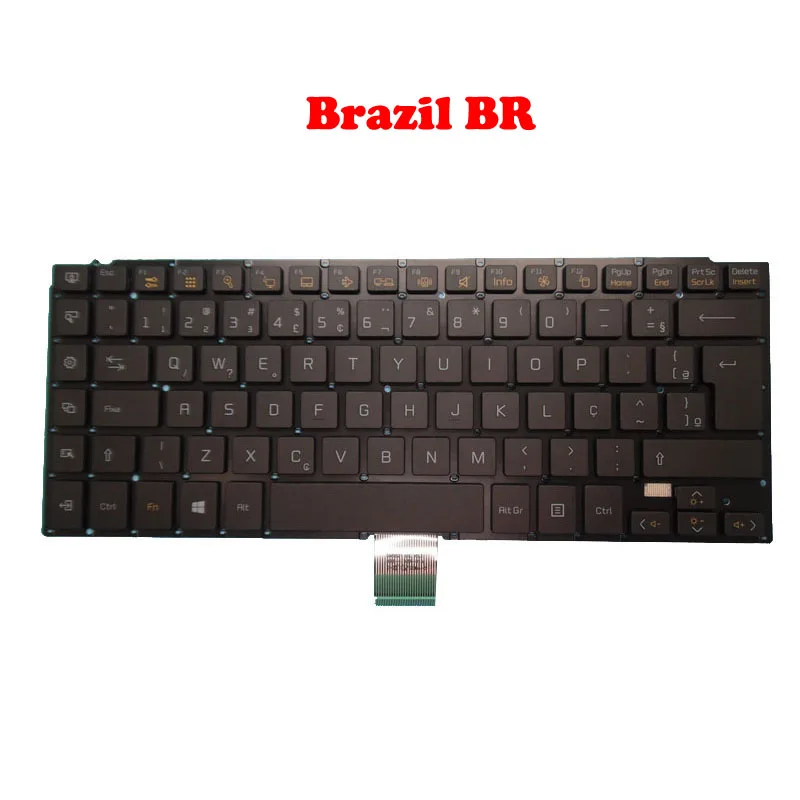 Black SP KR BR Keyboard For LG U460 U460-G G.BK51P1 U460-K K.AH50K K.AH5DK KH5DK U460-M M.AFB5L Brazilian Korean Spanish New