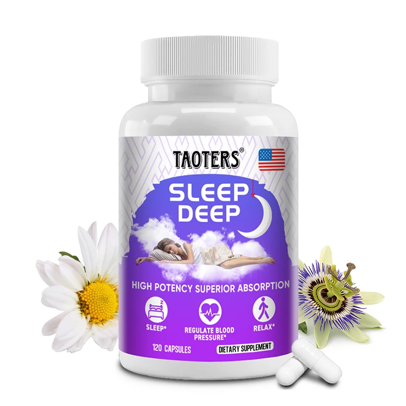 

Sleep Supplement - Fall Asleep Easily - Promote Healthy Sleep - Release Stress - Wake Up Refreshed