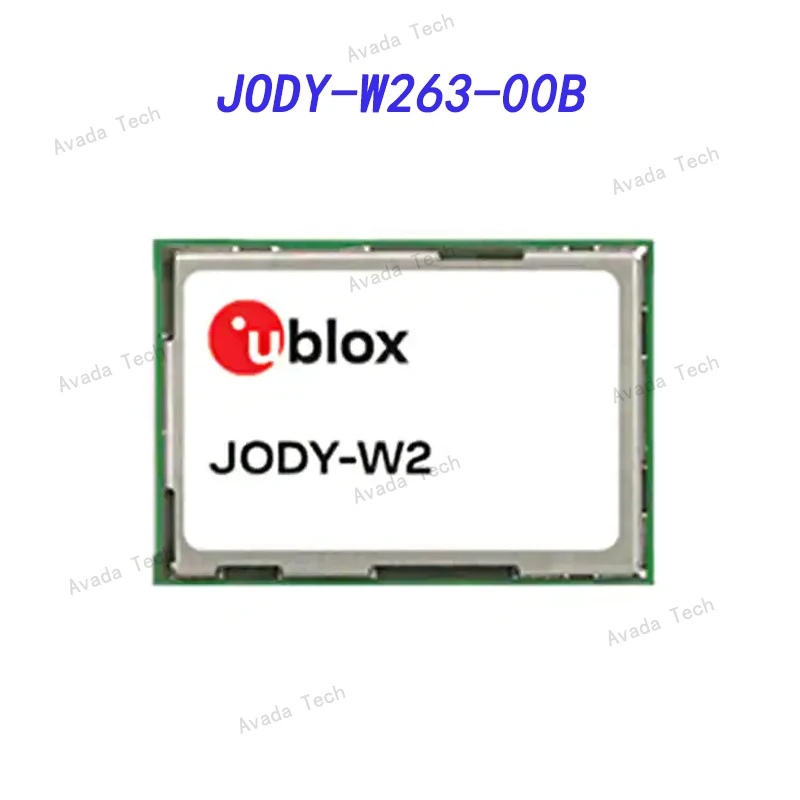 JODY-W263-00B Multi protocol module Wi Fi 802.11ac 1x1 SISO, BT/BLE5.2, SDIOants: 1 Wi Fi dual band, 1 BT. Host based 85C