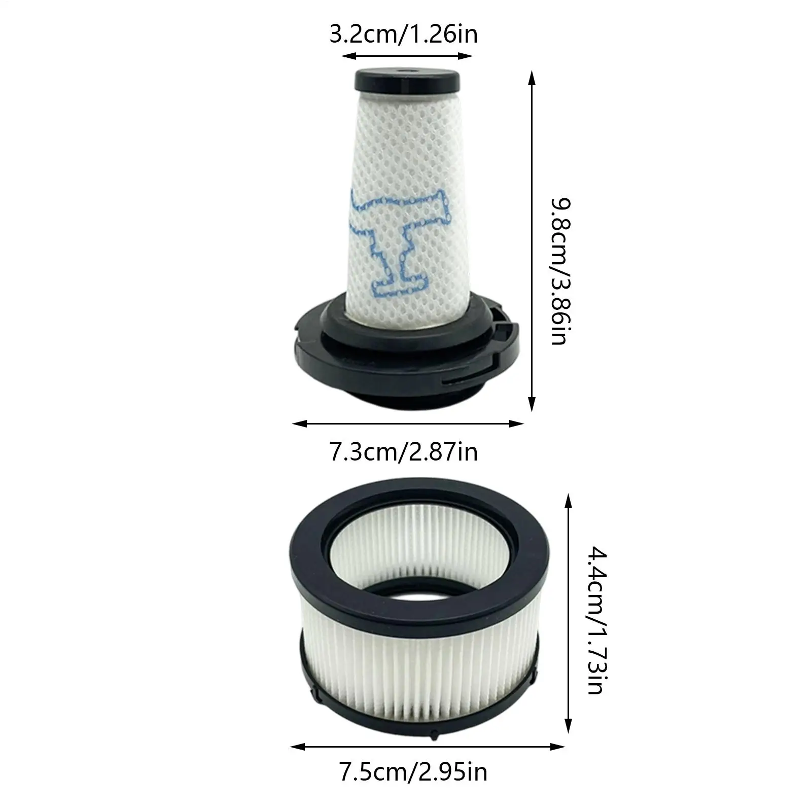 Replacement Vacuum Cleaner Filter Professional Dust Proof Air Parts For Household Car Pet Sofa Couch Furniture And Bed Cleaning view 6
