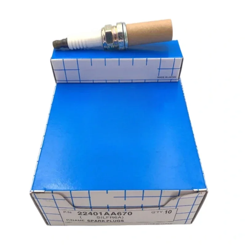 

4/6pcs 22401-AA670 SILFR6A-7913 Iridium Spark Plug For Subaru Forester Legacy Outback WRX Impreza Tribeca 2.5L 3.6L 22401AA670