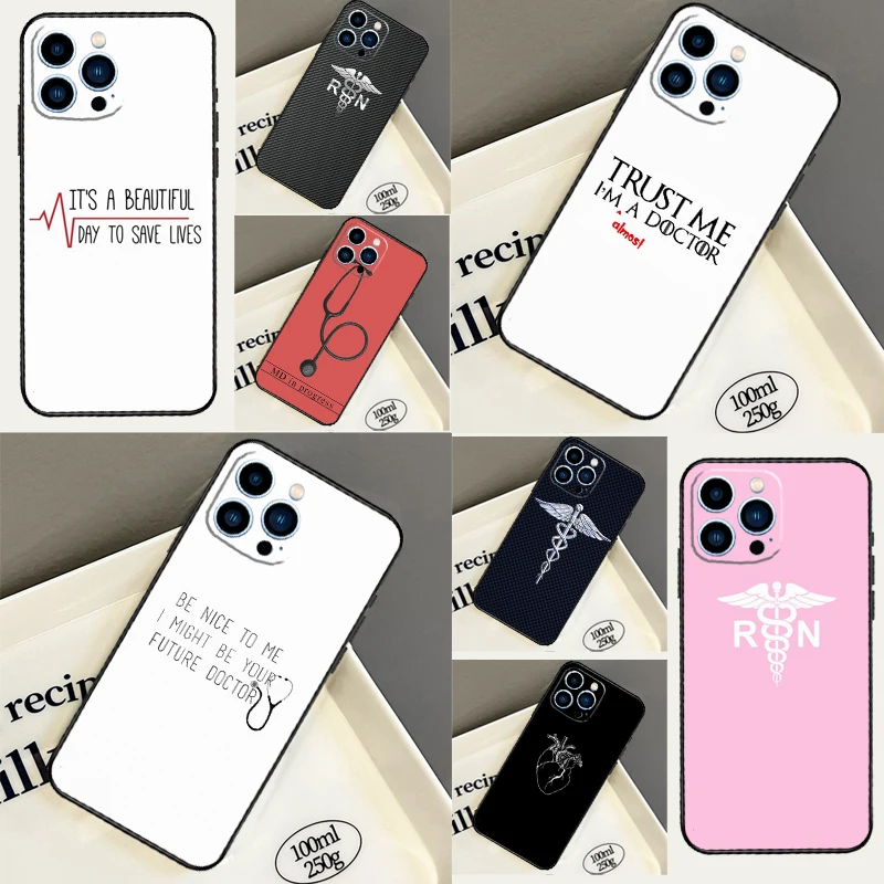 Registered Nurse Medical Symbol Cover For Samsung Galaxy S26 S25 S24 Ultra S10 S22 S23 Plus S20 FE S21 FE S25 FE Phone Case