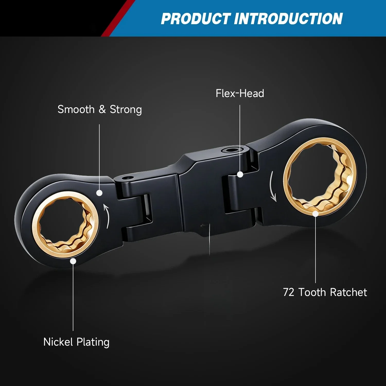 DGEV26 in one mini ratchet wrench head set, new portable multifunctional manual wrench head set