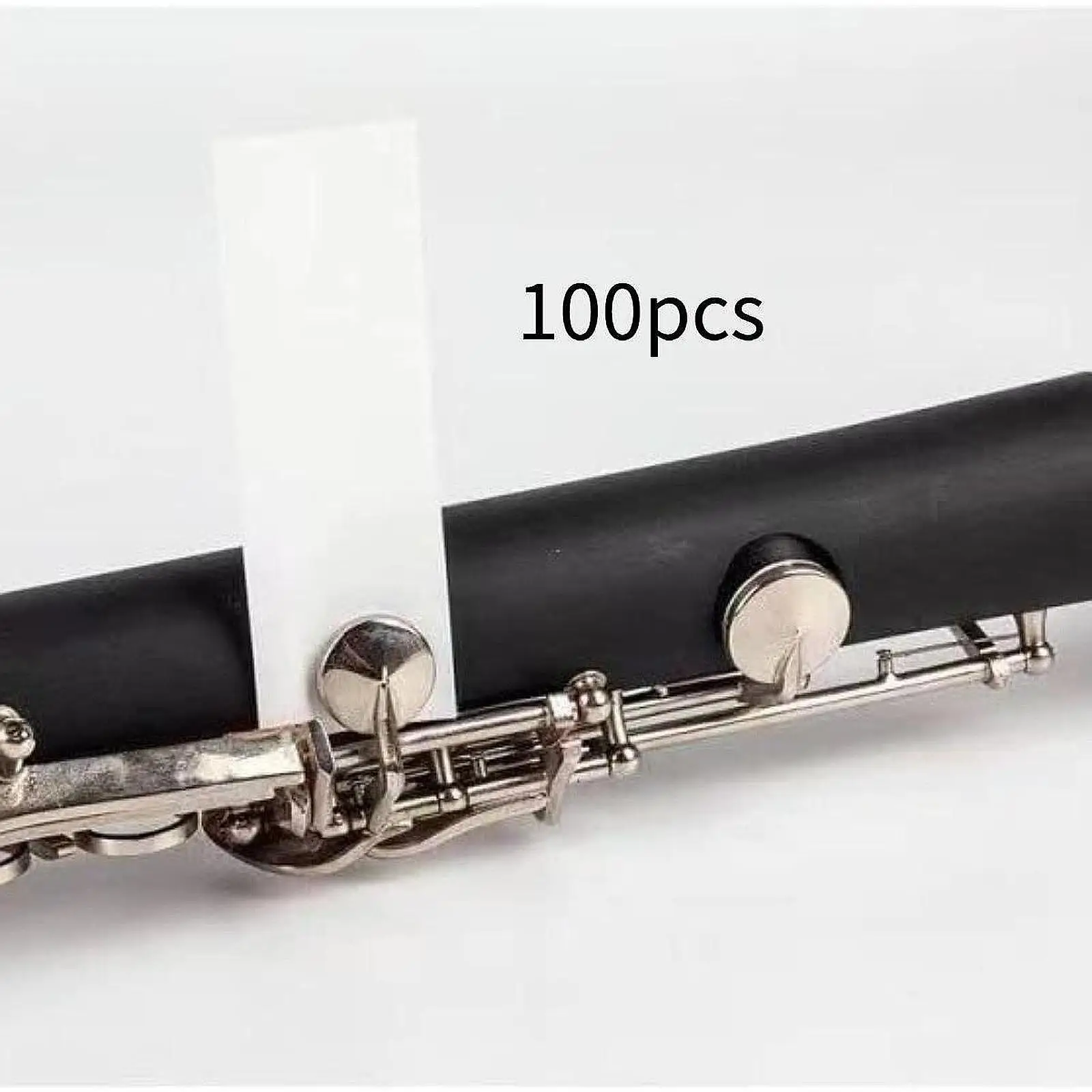 100枚 サックスクリーニングペーパーシート クリーニングパッド 吸収紙