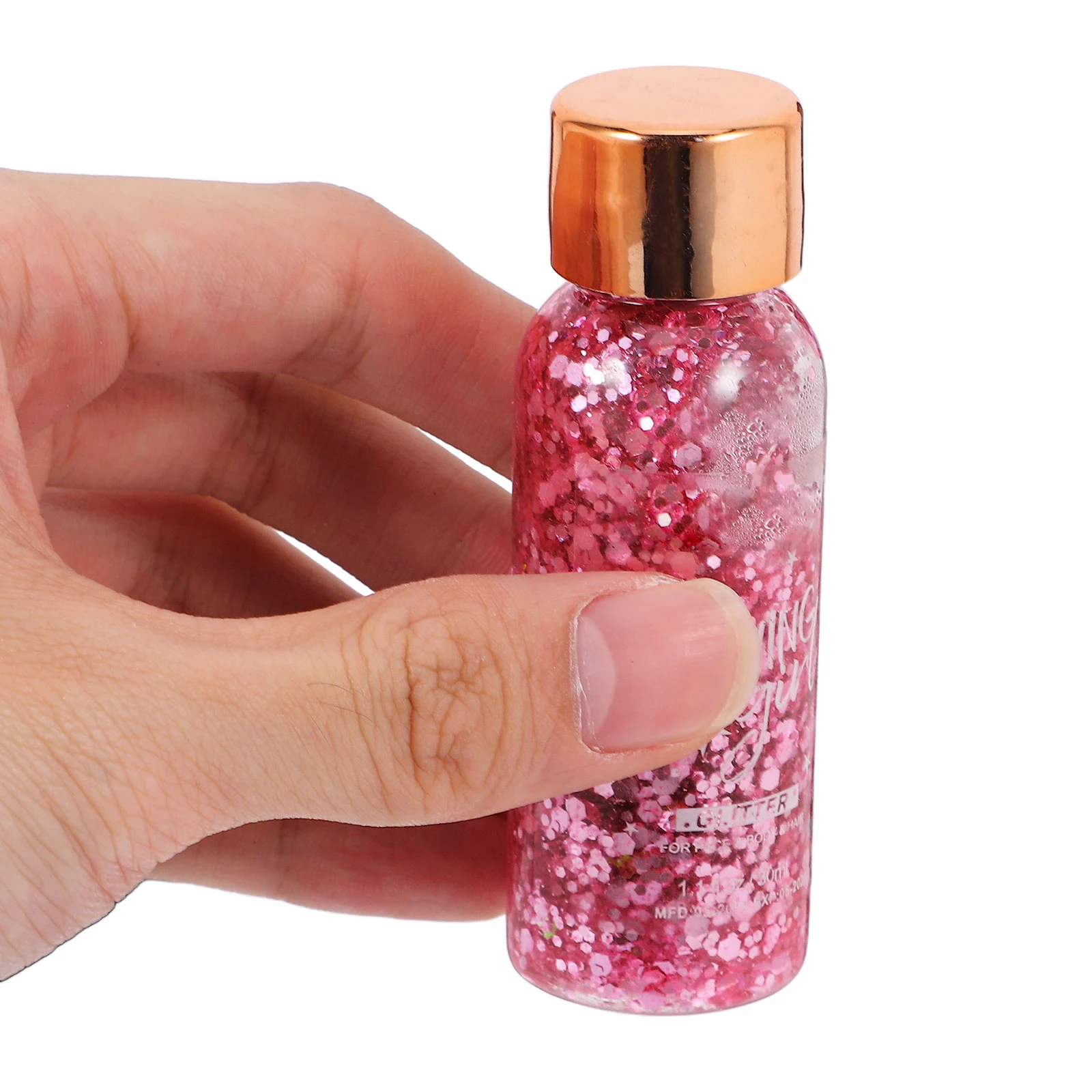 

5pcs Body Glitter Eye Shadow Glitter Lotion Shimmering Cream Gel Facial Eye Shadow Shining Makeup Skin Brighten Stage