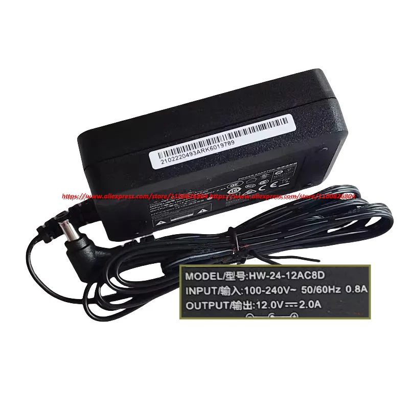 Original HW-24-12AC8D 12V 2A 24W AC Power Adaptor Charger For HUAWEI Power Supply 5.5*2.1mm Adaper