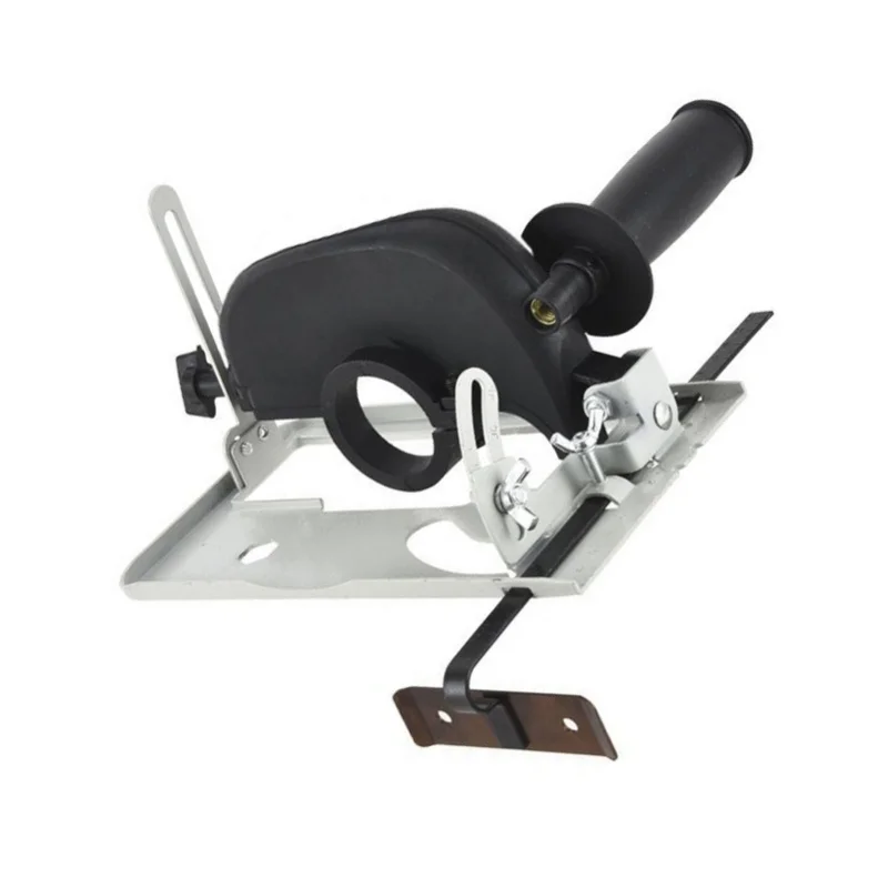 Angle Grinder Bracket Metal Adjustable Angle Grinder Stand With Dust Cover For 100mm 115mm 125mm