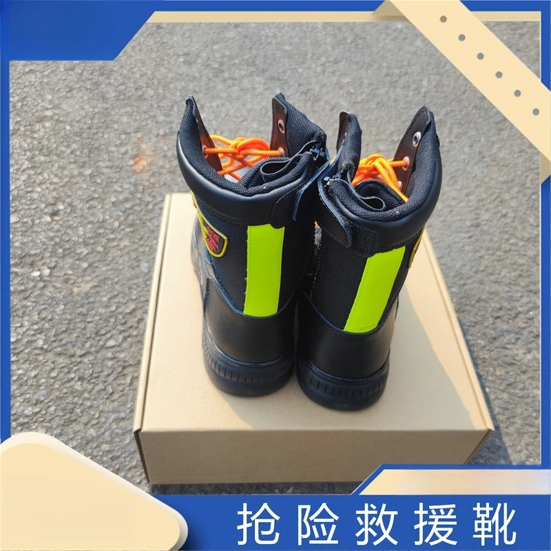 High top fire rescue rescue combat boots flame retardant boots competition climbing rope climbing