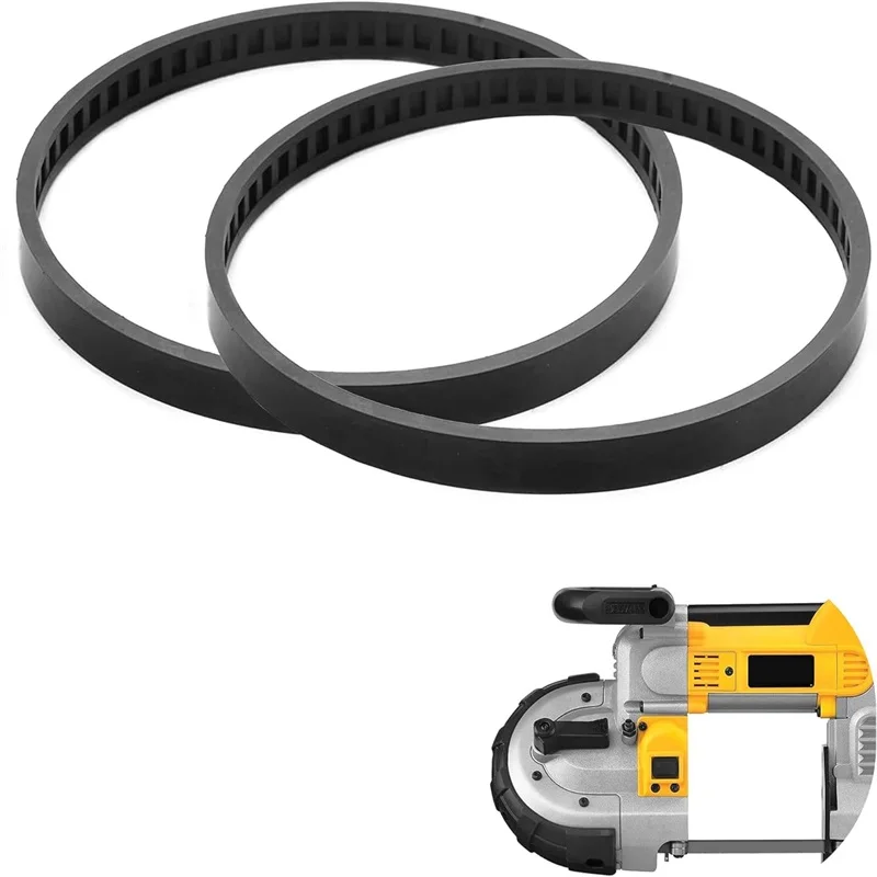 1/2Pack 650721-00 Bandsaw Rubber Tires Replacement for Dewalt Band Saw Tires DWM120 A02807 DCS374 DW328K Power Tools Accessories