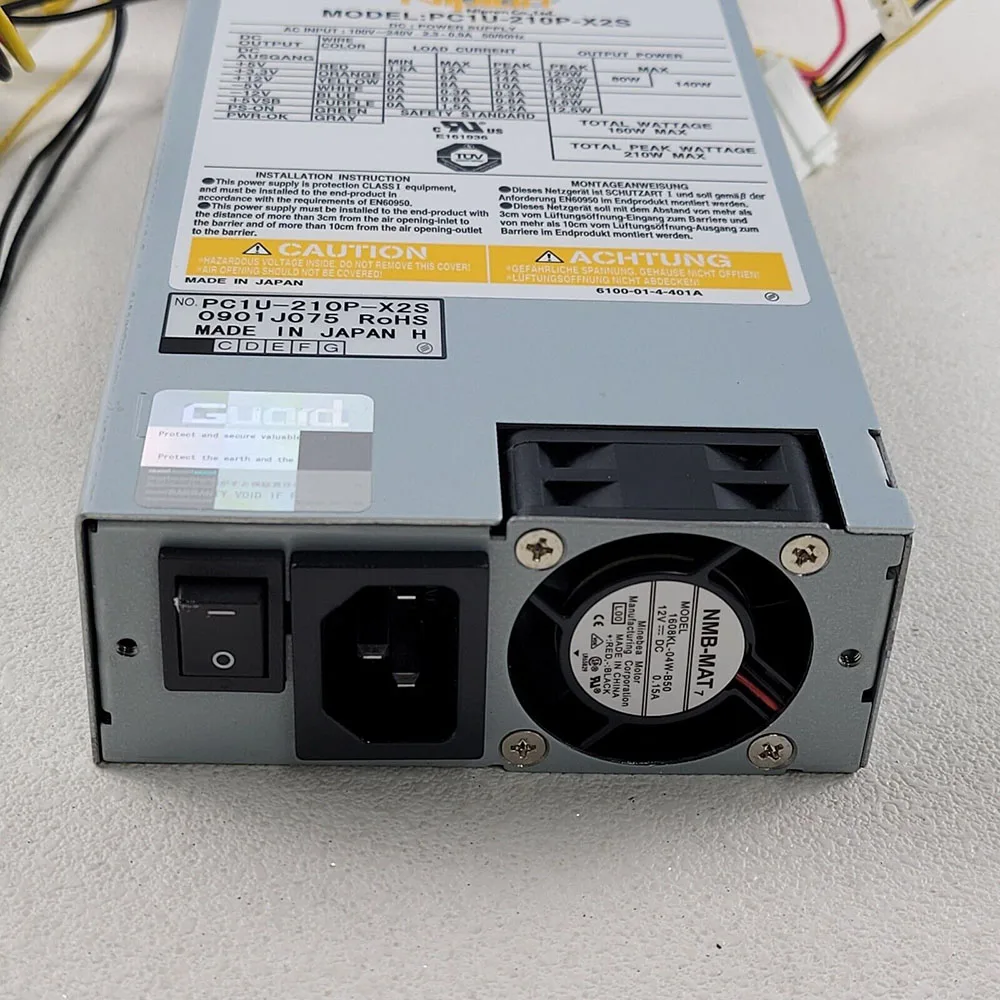 

PC1U-210P-X2S 210W Industrial Control Power Supply Work Good