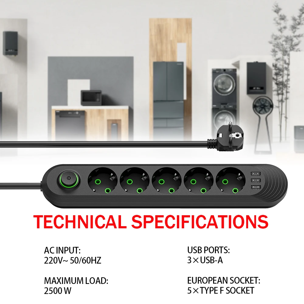 Thumbnail 4 - #18 Latest Surge Protection Sockets Offers