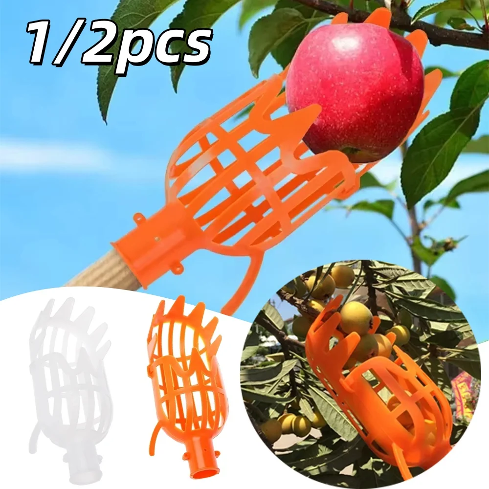 

1/2pcs Fruit Picker Garden Hand Tool Plastic Catcher Picking Apple Bayberry Citrus Pear Peach Hand Tools Agriculture Accessories