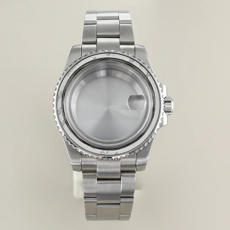 Accesorios para reloj de buceo 20ATM, caja de reloj de 40mm, pulsera de zafiro para NH35 NH36 NH34 Miyota 8215 Eta 2824 PT5000, esfera de 28,5mm SUB