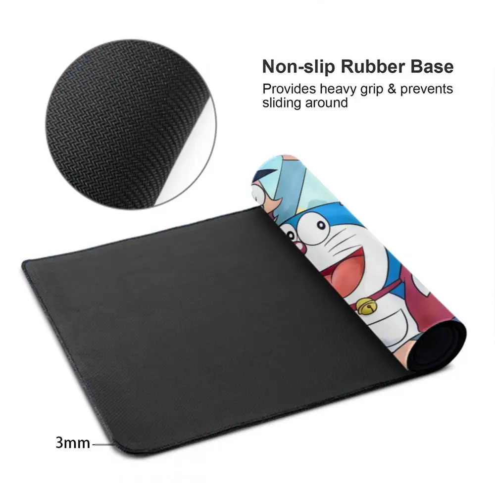 doraemon Mouse Pad 500X1000 mm Large Gaming Mousepad Gamer XL Rubber Otaku Keyboard Pad Laptop Desk Mat