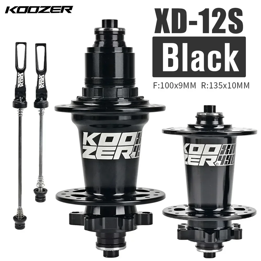 

Koozer XD XM490 PRO Hub 32 Hole MTB Cube 4 Bearing 6 Pawls 72 Click Disc Brake QR/Thru Alex Hub for 12 Speed Mountain Bike