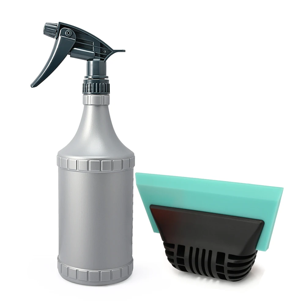 FOSHIO Automotive Washing Tool 900ML Spray Bottle Water Stream Nozzle Window Tint Garden Glass Foam Removal PPF Cleaning Scraper