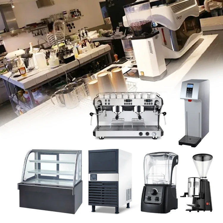 Commercial Coffee Shop Solution Coffee Store Project Design Coffee Equipment Machine Set