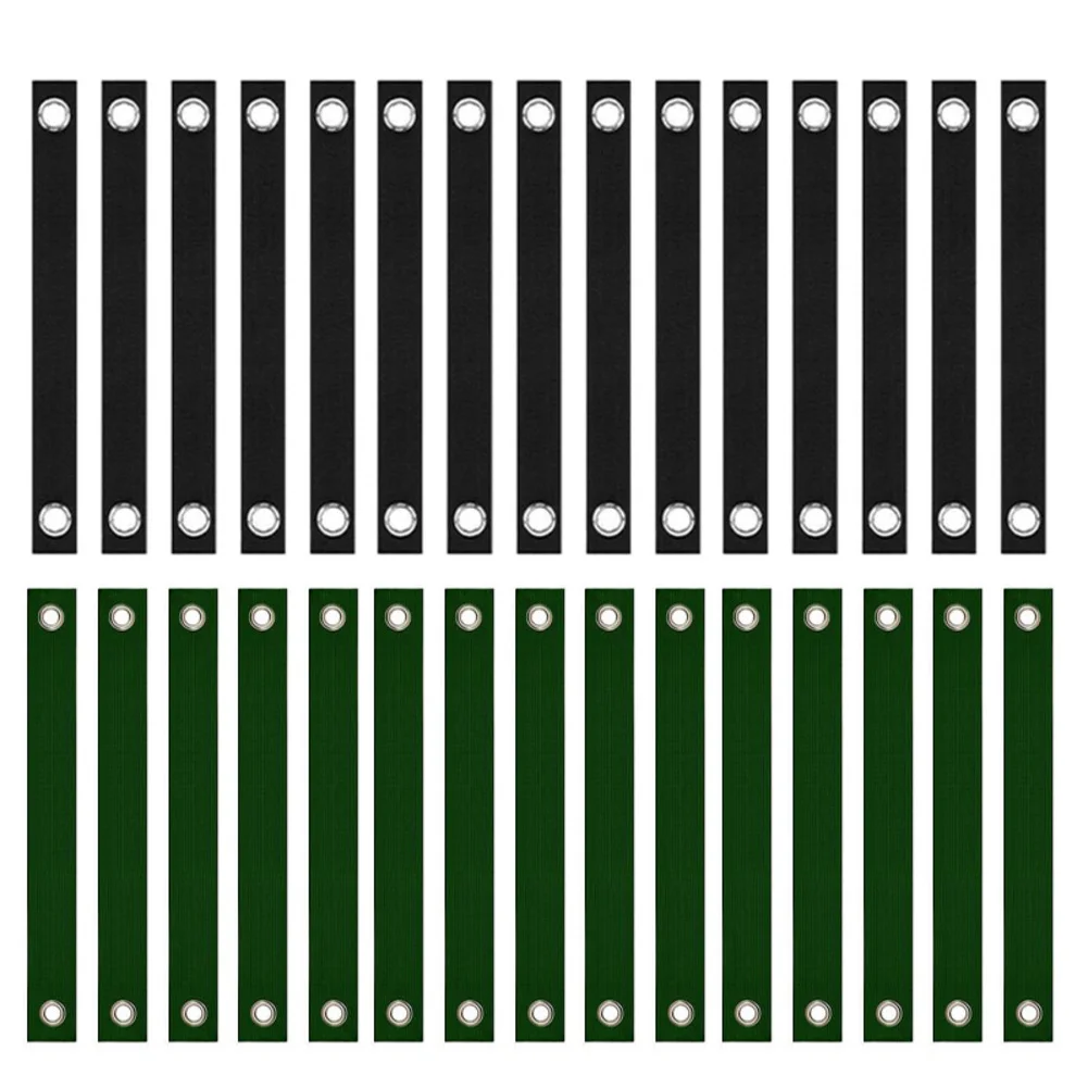 30Pcs Garden Tree Ties Nylon Webbing Windproof Fixed Strap For New Planting Sapling Support And Christmas Installation