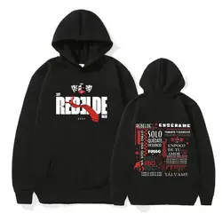 Rebelde RBD Tour Concert Pullover Hoodie Men Hip Hop Aesthetic Long Sleeve Sweatshirt Unisex Fashion Oversized Hooded Streetwear