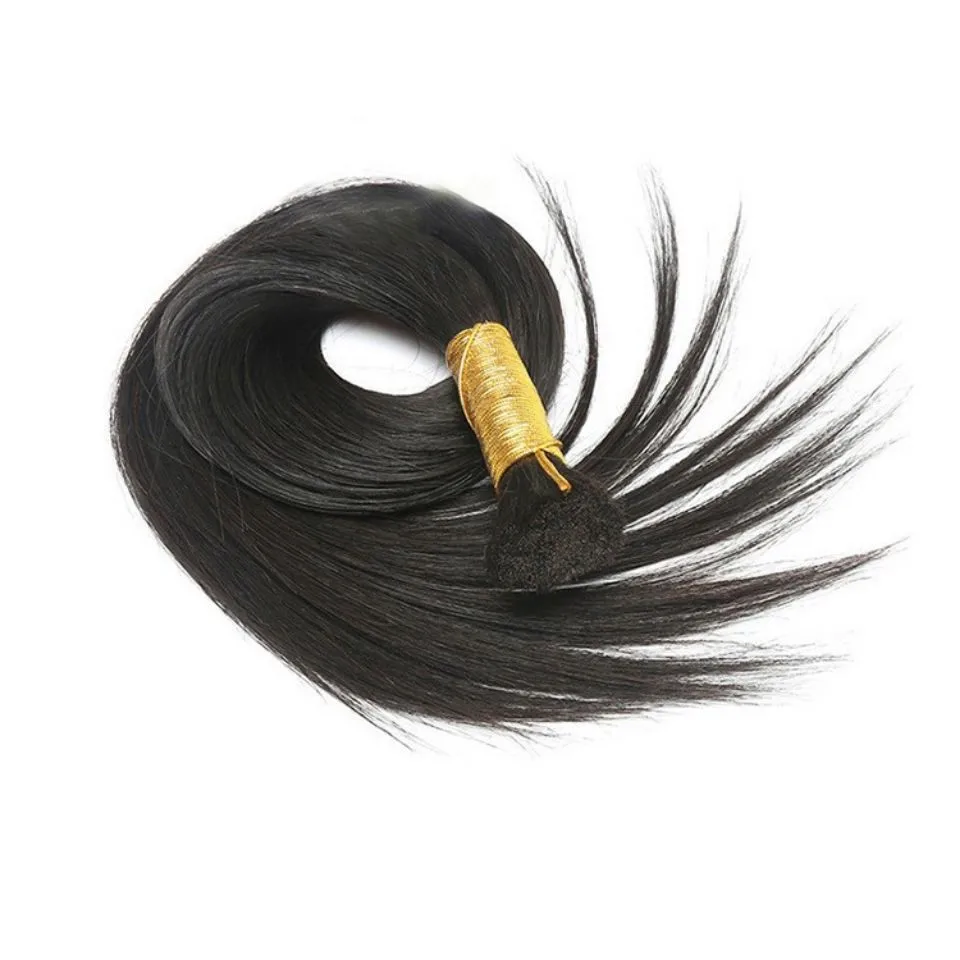 10A Indian Raw Unprocessed Hair Bulk For Braiding No Weft 100% Human Hair Extensions Virgin Natural Black Hair Heat Resistant