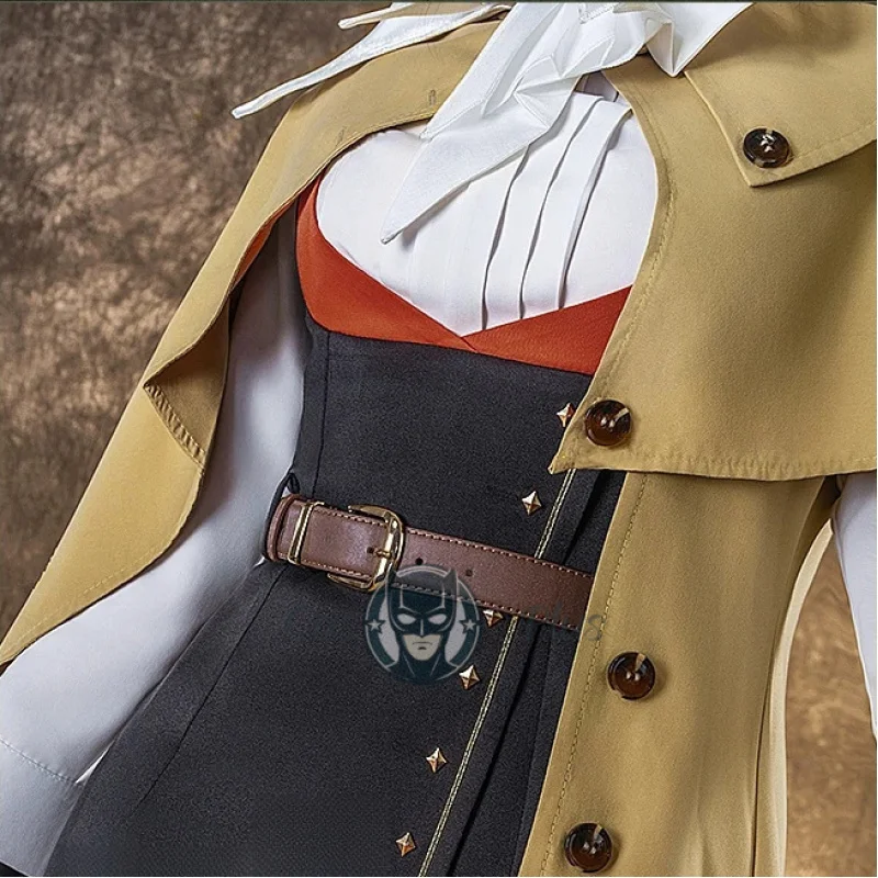 زي Semmelweis التأثيري العكسي: فستان سترة واقية من جلد الغزال لعام 1999 زي كرنفال ملابس الهالوين الأنيمي لعبة النساء