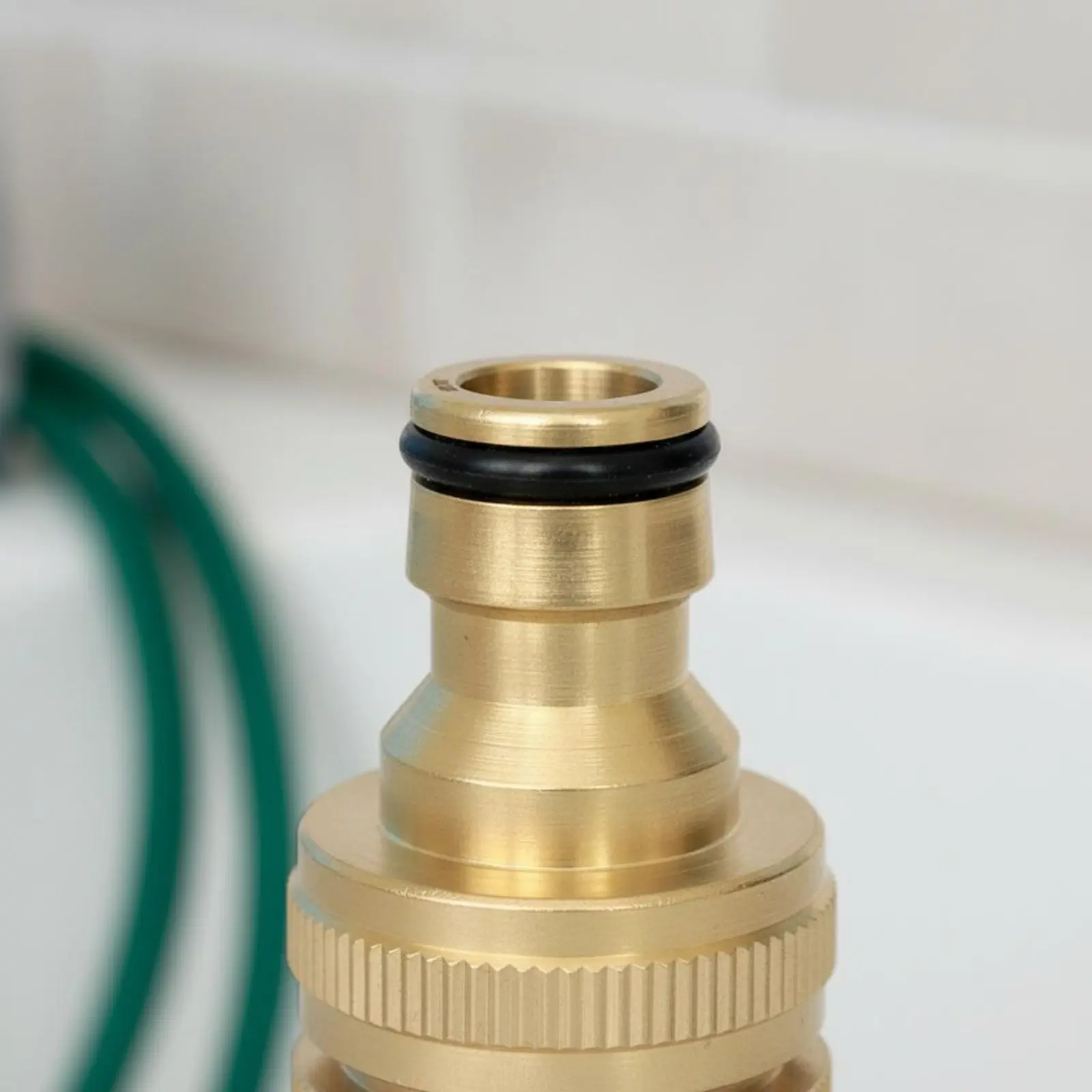 1/2 to 3/4 Inch Tap Connector Easy Installation Washing Machine Hose Connector Washing Machine Hose Adapter for Car Wash, Garden