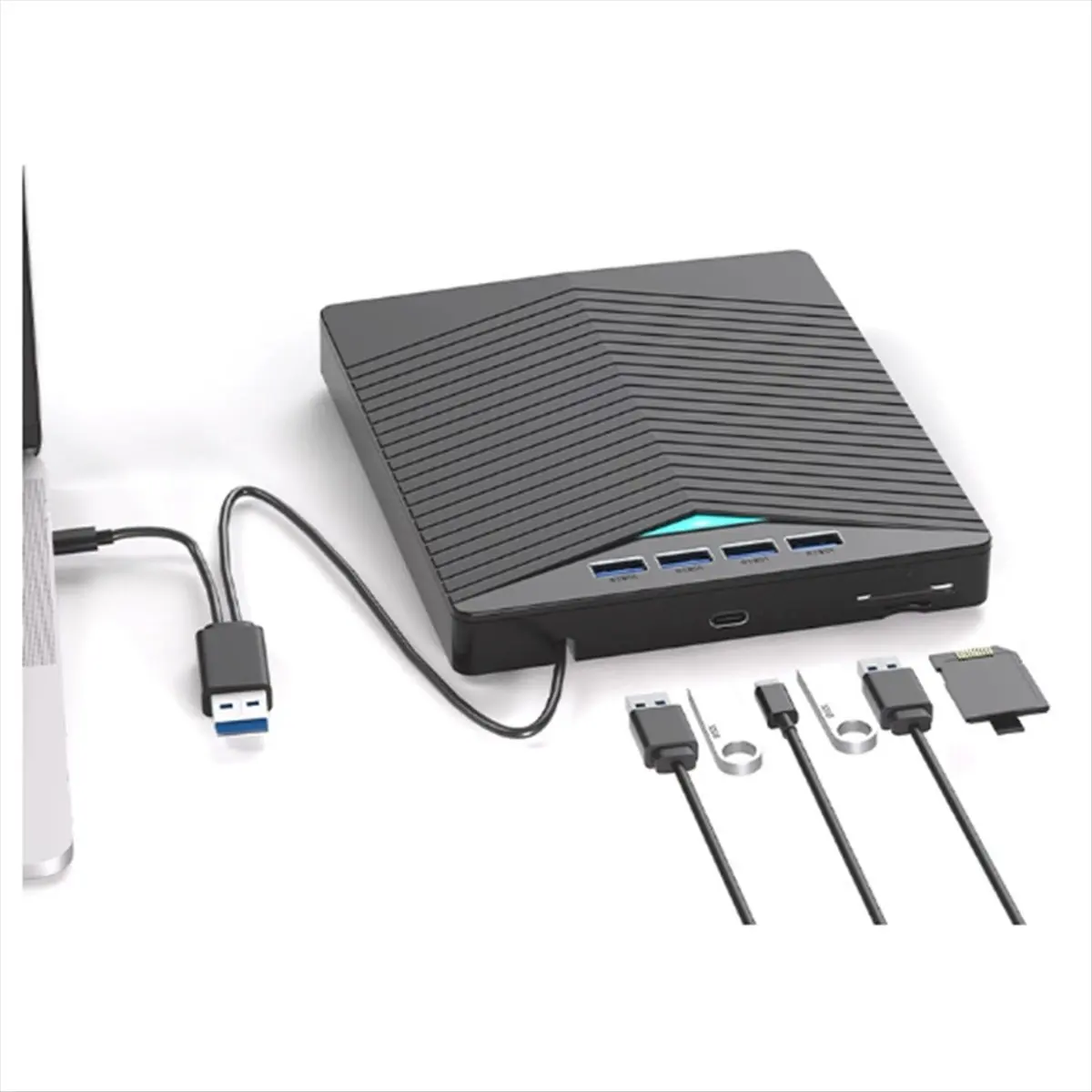 2026 Trend External Blu-Ray Drive Read/Write Compatible Blu-Ray Burner DVD Burner Blu-Ray Player
