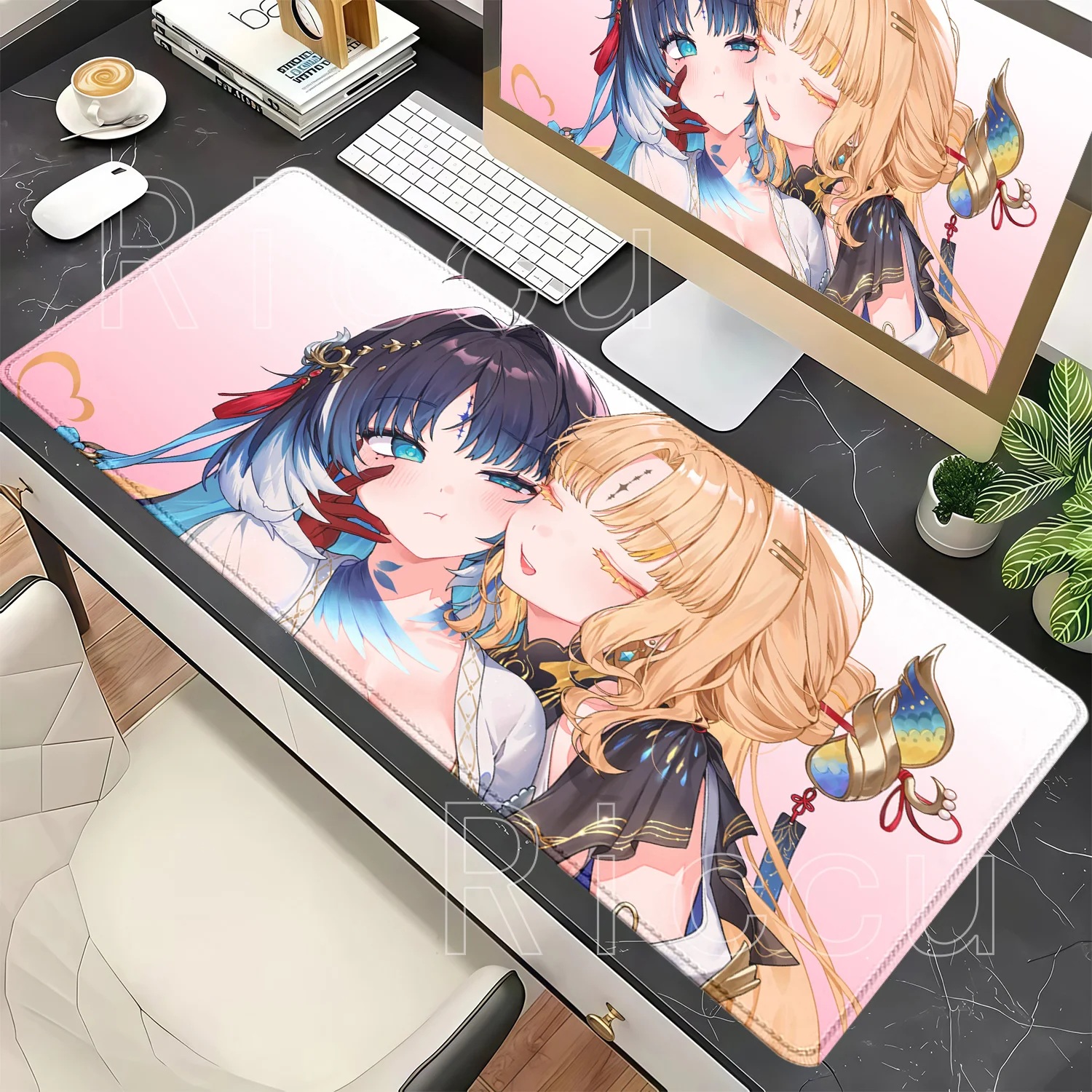 PC Gaming Mouse Pad Suisui‌ Ya - Pc Gaming Girl recension och pris