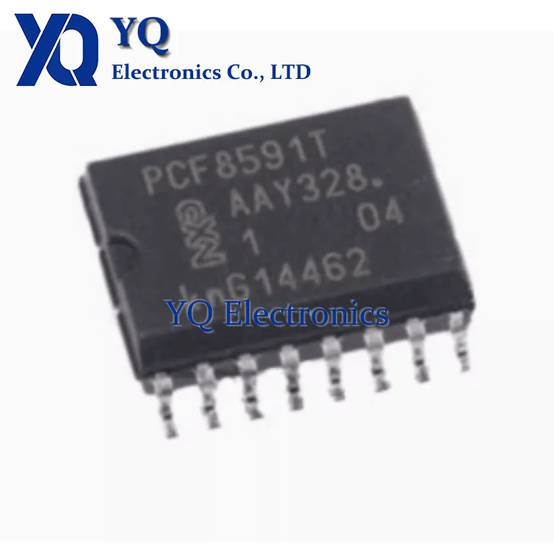10PCS/lot New OriginaI PCF8591T/2, 518 package SOIC-16 analog-to-digital conversion chip ADC