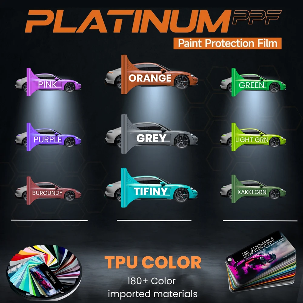 Pellicole protettive per vernice per auto in raso TPU trasparente autorigenerante TPU 1,52 * 15 m PPF Anti giallo Pellicola per carrozzeria per auto satinata opaca PPF TPU