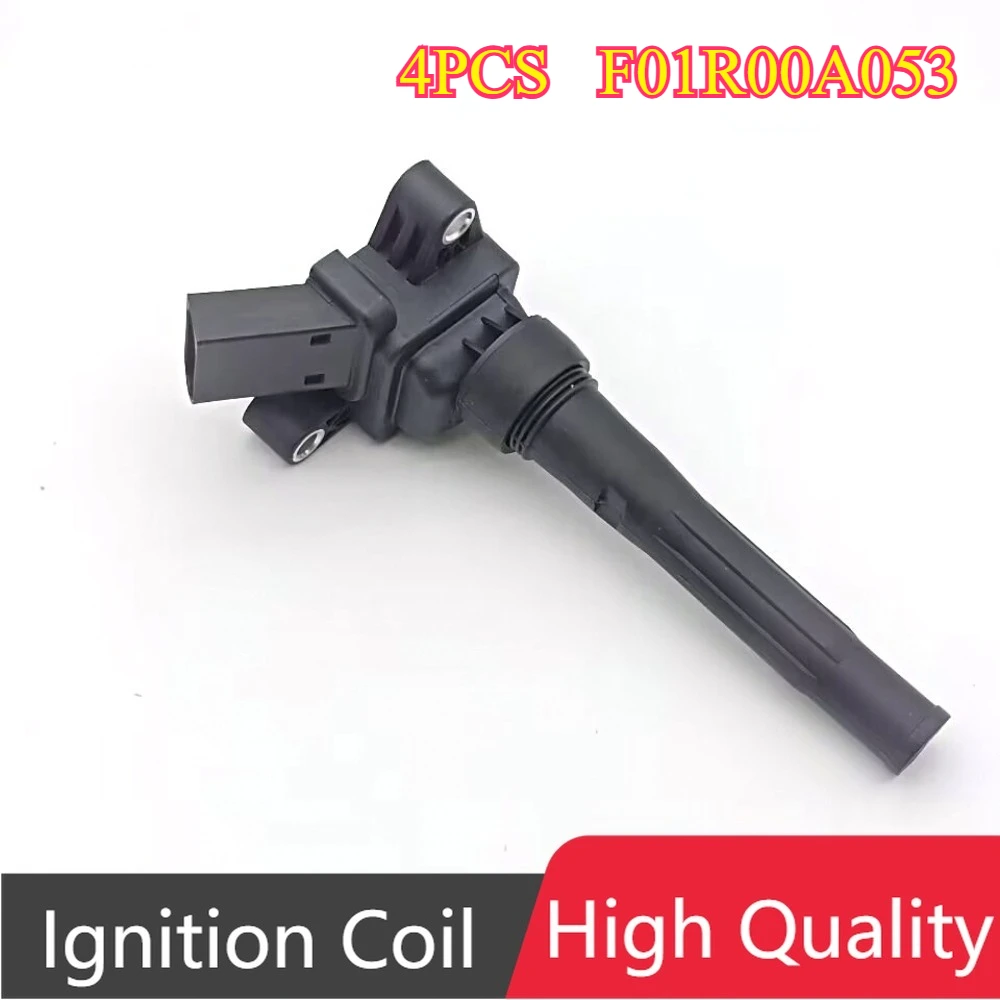 

4Pcs F01R00A053 10163098 Ignition Coils Fo MAXUS SAIC T60 T70 T90 RG10 RG20 G10 D90 Pro ROEWE RX5 RX8 950 MG HS GS 2.0T