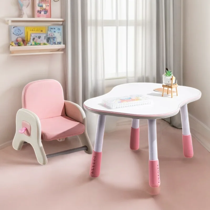 

Children Study Desk Chair Children's Furniture Small The Room Table Student Kids Elementary Set Office Child Bedside Desks Girl