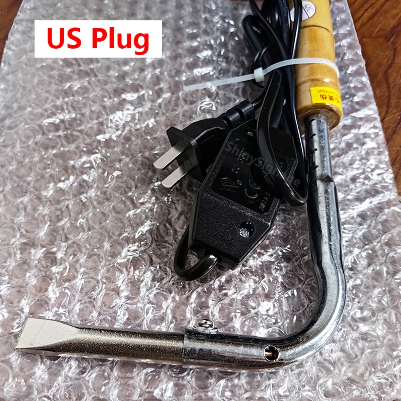 SI01 US Plug 220V New Electric Soldering Iron New Copper Head for Welding Metal Channel Letters