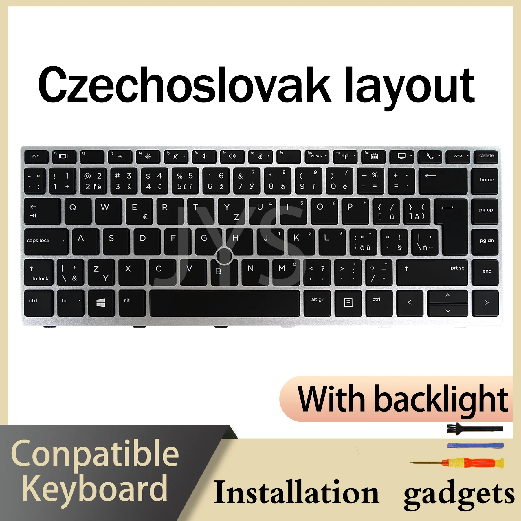 Switzerland Czechoslovak German Dansk Spanish For HP EliteBook 840 G5/840 G6/846 G5/745 G5/645 G6/ZBook 14u G5 Backlit Keyboard