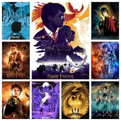 2025 New Harry Potter Diamond Painting Brand New Poster Cover Cross Stitch Mosaic Embroidery Home Decor 5D DIY Art New Kids Gift