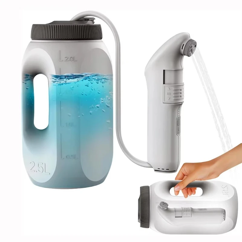 

Toilet Accessories Luxury Electric Handheld Shower Spray Portable Bidet Sprayer Female Washing