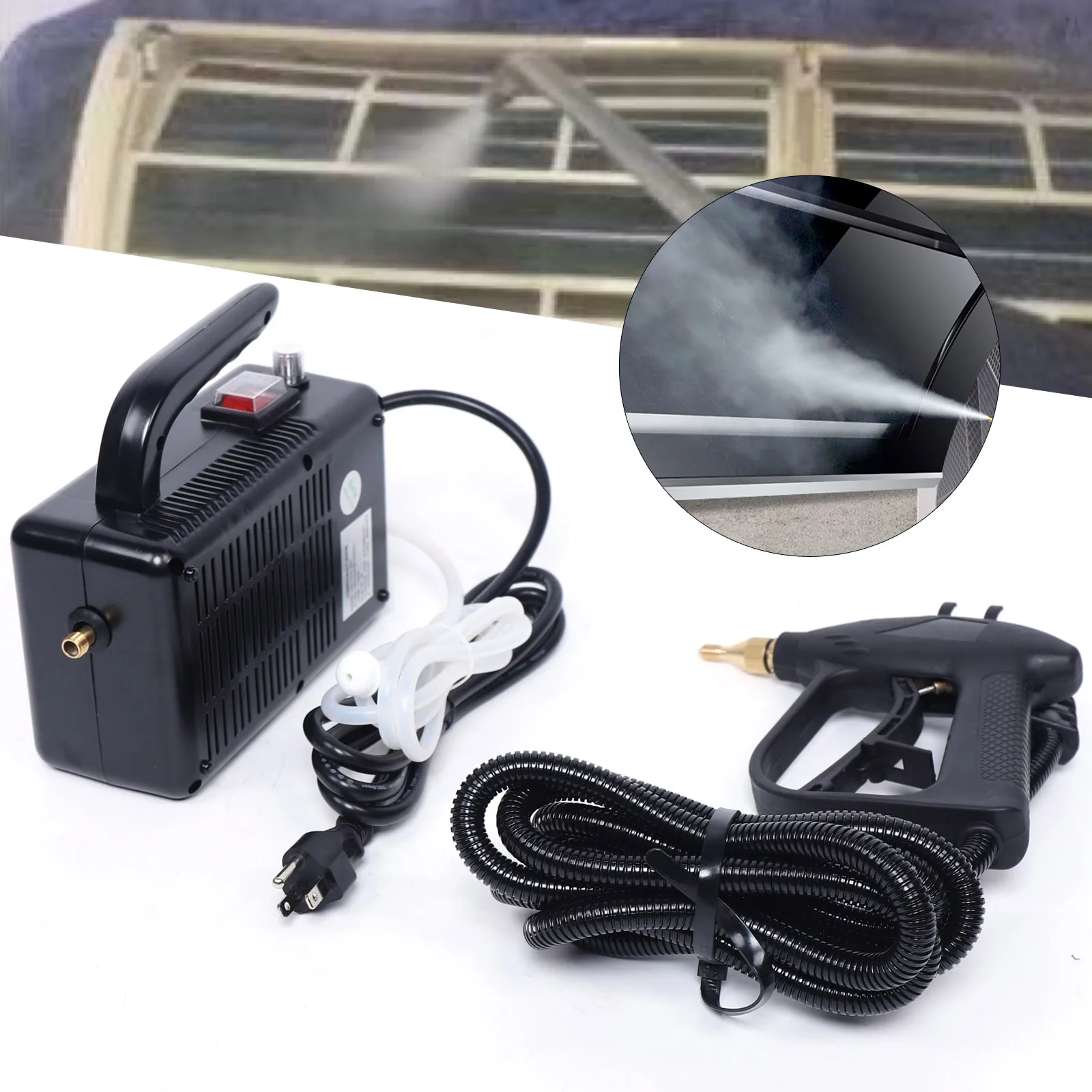 1700W 110V High Pressure Steam Cleaner Automatic Mobile Cleaning Machine Home