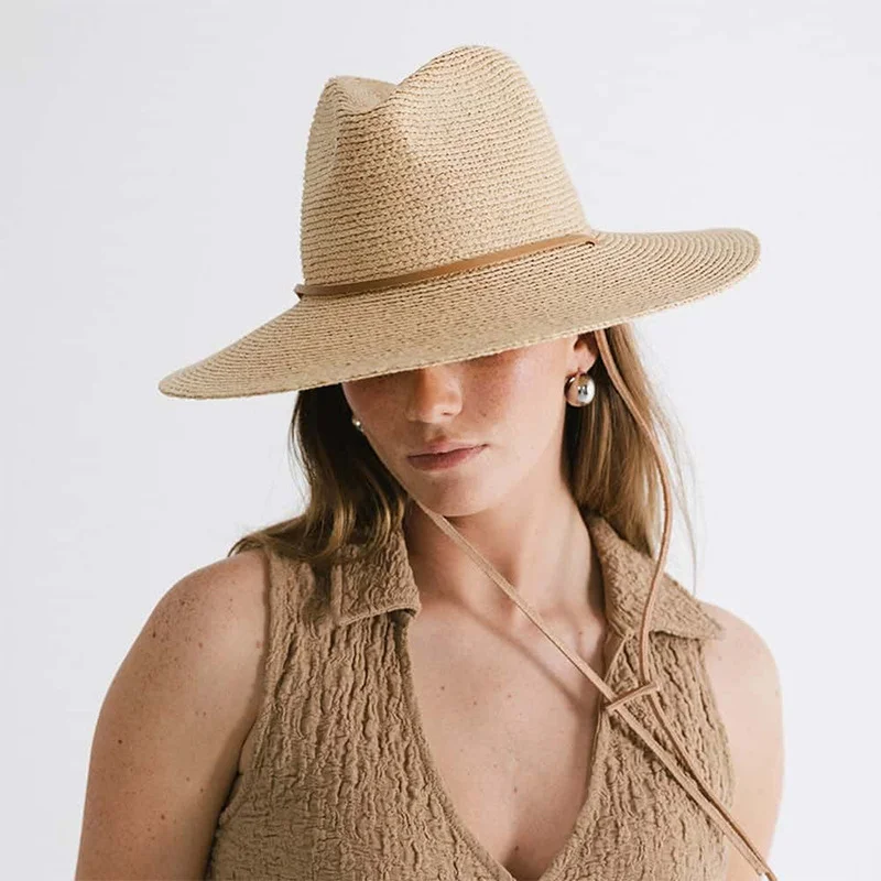 

Breathable Panama Hat For Men, Summer Style, British Sun Protection Hat, Unisex Jazz Straw Hat, Woven For Both Men And Women