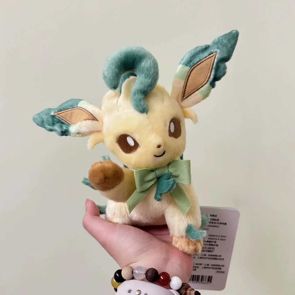 pokemon-leafeon-buddy-series-plush-toy-leafeon-crossbody-shoulder-bag-birthday-gift-souvenir-for-friends