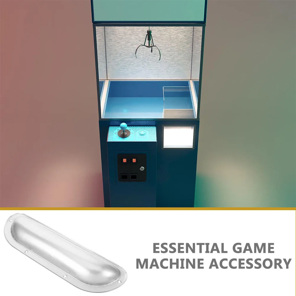 

2Pcs Game Machine Coin Holder Sturdy Metal Tray for Vending Machines Easy Replace Coin Holder Vending Machine Replacement Part