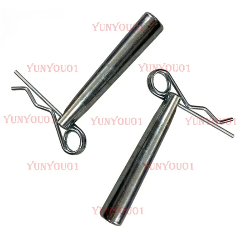 150 Sets Truss R Pin Clips Connector Iron Hardware Parts Assemble Universal Spigot Pins F34 for Conical Coupler Stage Truss Box