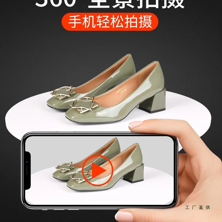 Electric turntable display table, automatic rotation, live broadcast photography, Taobao products, jewelry, video shooting table