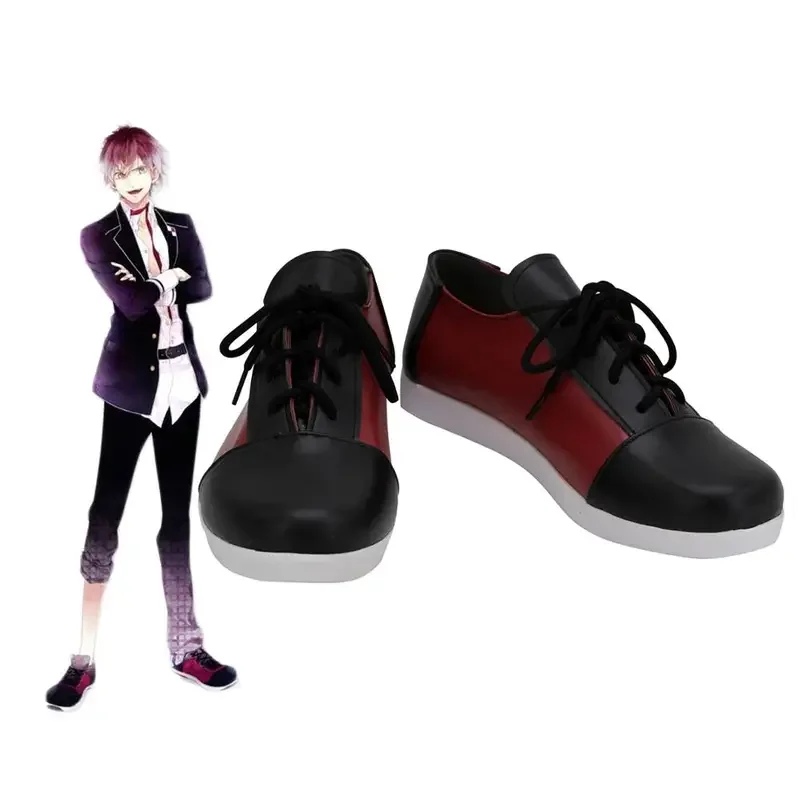 

Diabolic lovers Ayato Sakamaki cosplay shoes leather boots for Halloween Comic-Con cosplay