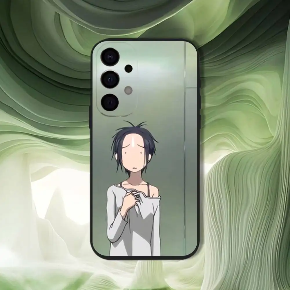 เคสโทรศัพท์ลายการ์ตูนอนิเมะ ออซากิ นันนา สำหรับ Samsung S25,S24,S21,S22,S23,S30,Ultra,S20,Plus,Fe,Lite,5G สีดำ