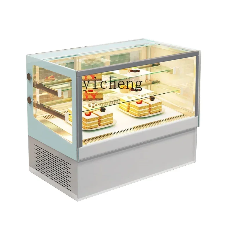 

FGZK Cake Counter pasticceria Dessert piccolo armadio fresco raffreddato ad aria Display frutta armadio refrigerato da tavolo
