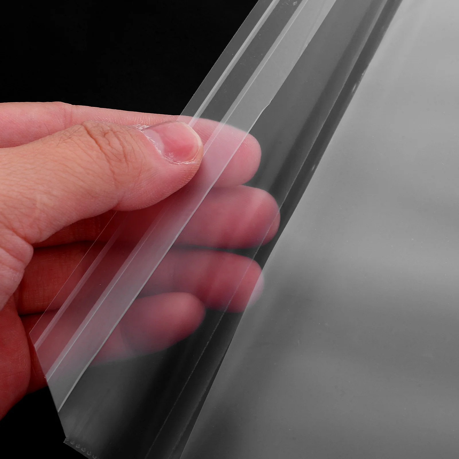 40Pcs Transparent Book Cover Clear Plastic Sleeve Waterproof Protector for Textbooks Notebooks Dustproof School Library