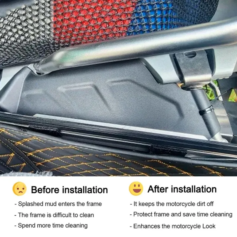 A60E-Side Panel Cover For BMW R1200GS R1250GS Adventure R1200 R1250 R 1200 1250 GS ADV 2014-2022 Rear Carrier Case