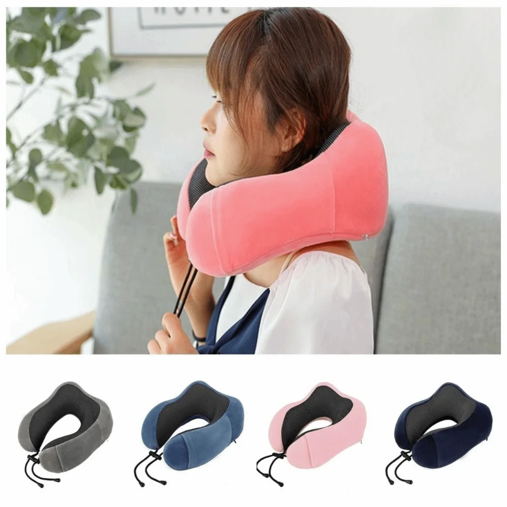 30*25*15cm U Shaped Pillows Neck Protect Neck Support Travel Pillow Travel Essentials EaCervical Healthcare Nap Pillow
