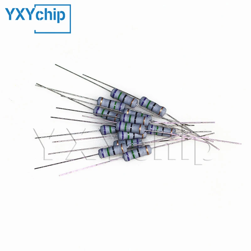 150個/ロット 5W 30種類 カーボン皮膜抵抗器 ランプ詰め合わせキットセット 5%抵抗器キット オーム カラーリング抵抗 1KΩ～820KΩ